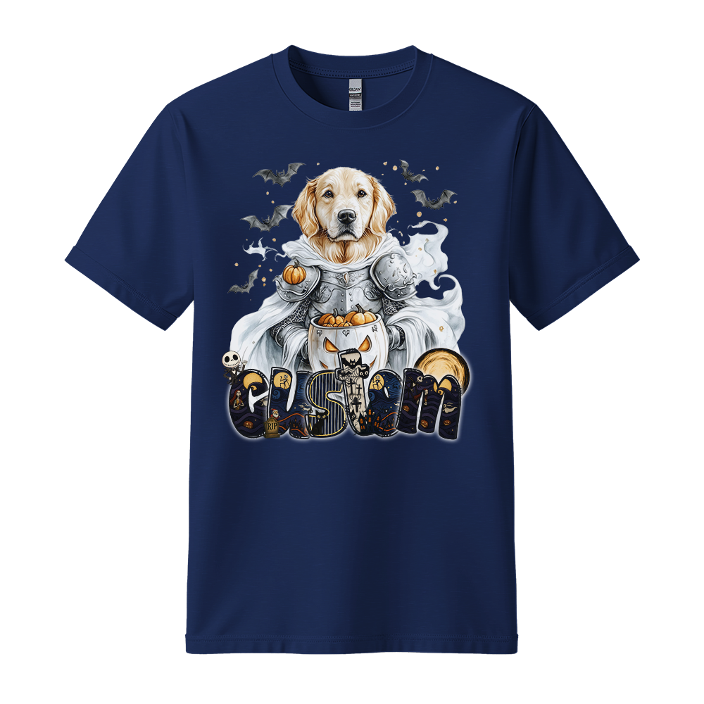 Personalised Shirt - Knight Golden Retriever Dog - Clothing For Men - Best Clothing - Unisex T-Shirt