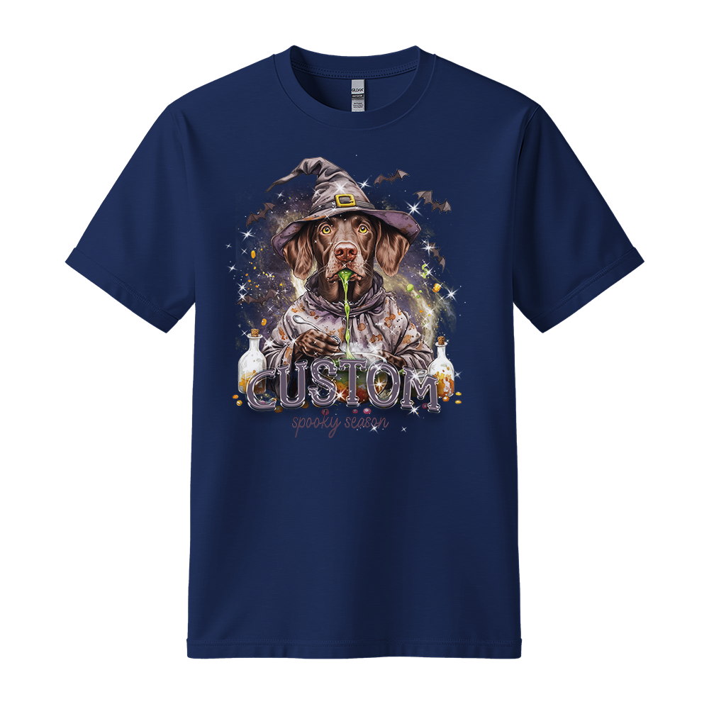 Customised Shirt - Potion Wizard Pointer Dog - T Shirt For Men - Best Unisex T Shirt
