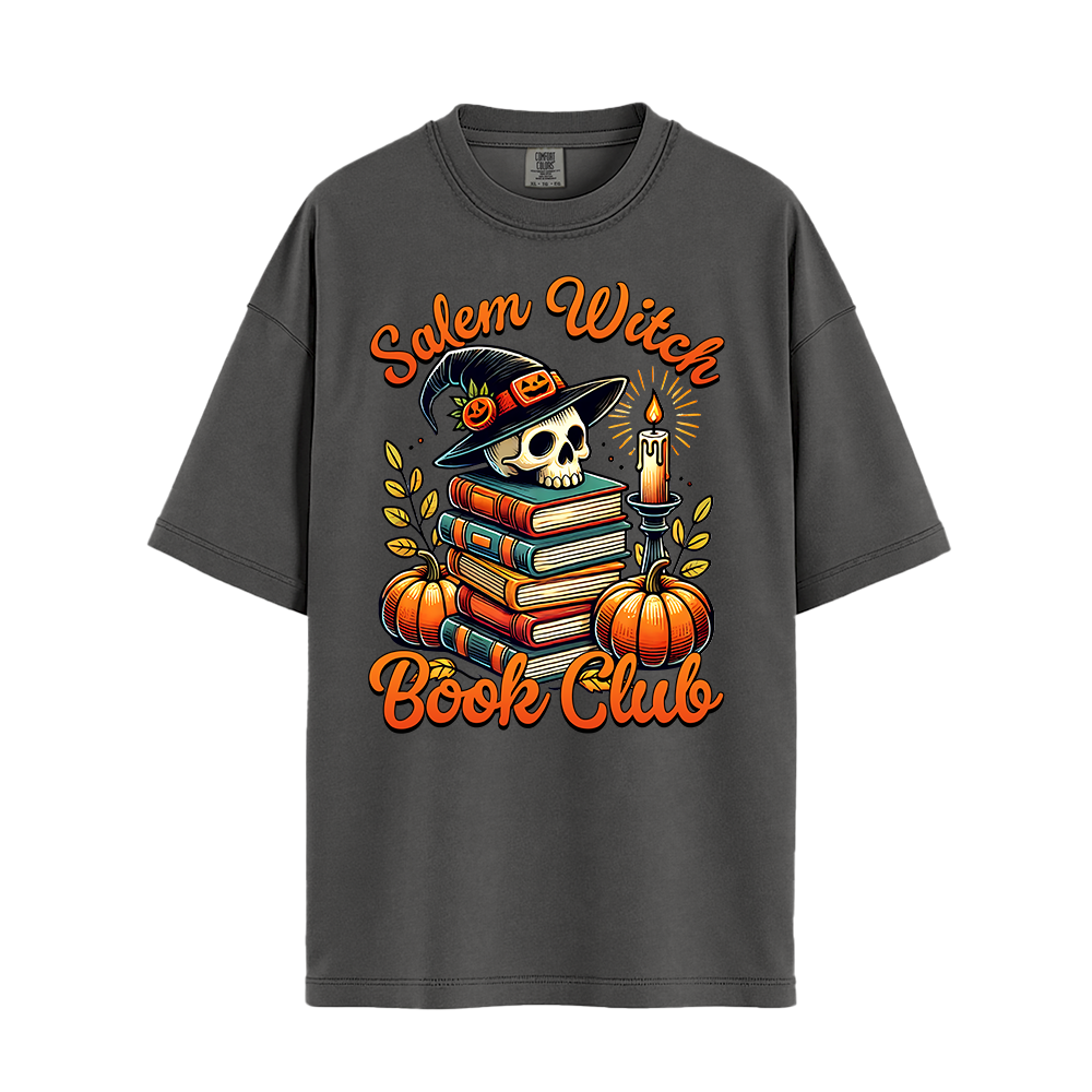 Salem Witch Book Club - Halloween Clothing - Cool T-shirt - Unisex T-Shirt