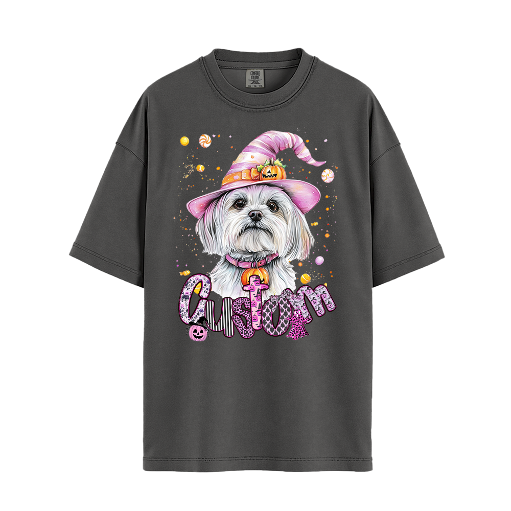 Customised Shirt - Maltese Witch Halloween - Outfit For Men - Unisex Outfit - Unisex T-Shirt