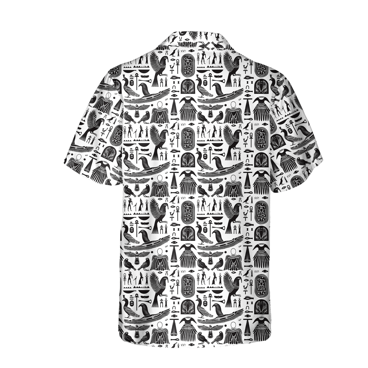 Ancient Egypt Ink - Man In Hawaiian Shirt - Beach Shirt For Men