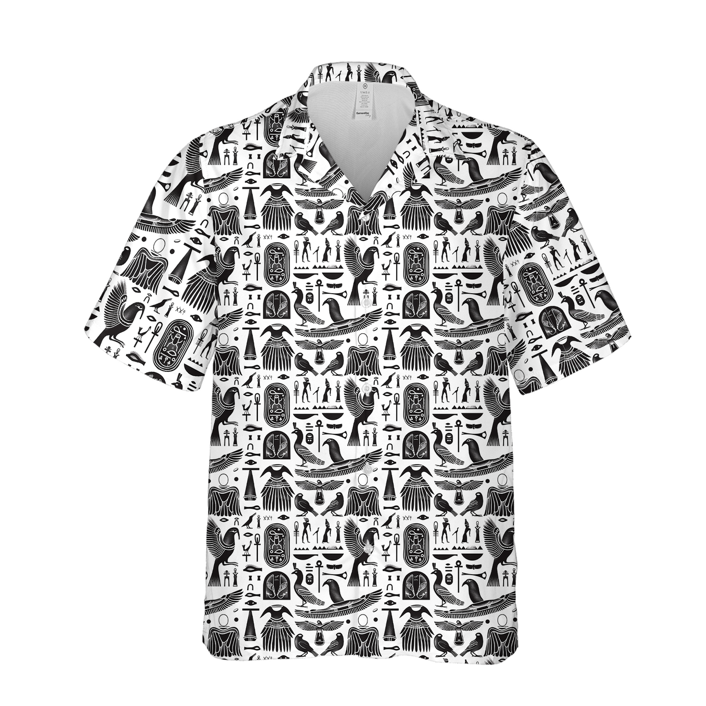 Ancient Egypt Ink - Man In Hawaiian Shirt - Beach Shirt For Men